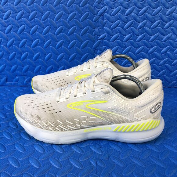 Brooks Glycerin 20 Mens Running Walking Shoes White Athletic Sneakers Size 10.5D - Picture 3 of 11